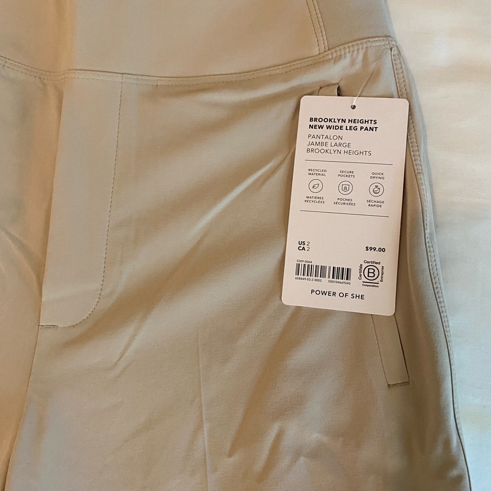Athleta Brooklyn Heights Wide Leg Pants NWT